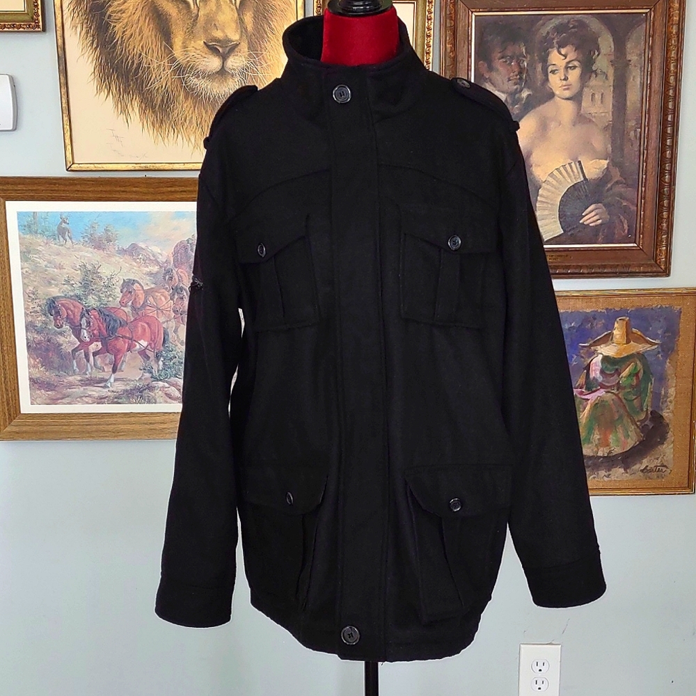 Sportier Military Style Jacket